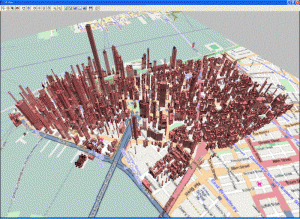 Global Mapper - 3D View